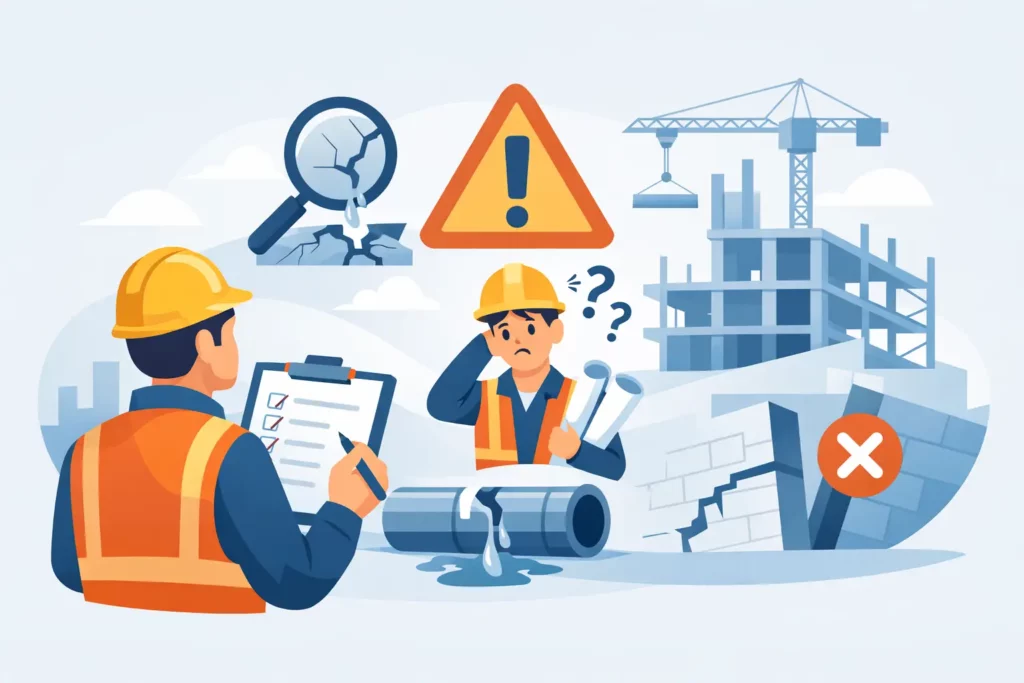 Top Construction Inspection Mistakes to Avoid
