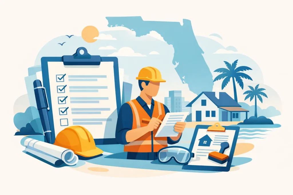 Contractor Permit Paperwork Checklist for Florida